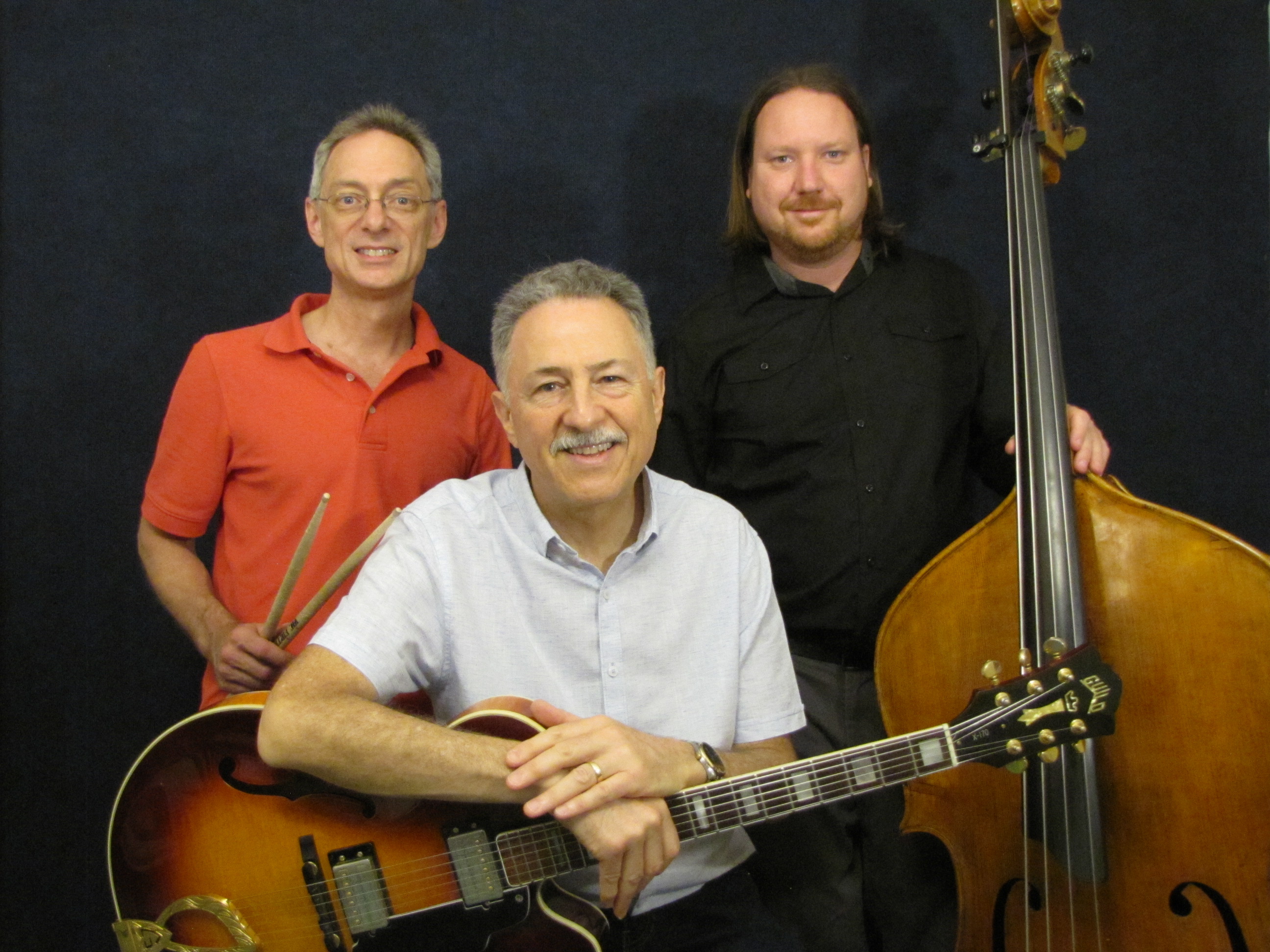 My new group, The Amuse Blues Jazz Trio, founded 2018. Featuring Paul Shumsky (guitar), Ryan Ford (bass), Steve Dauphinais (drums).